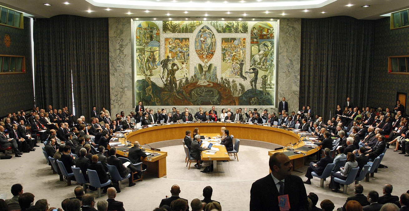 The United Nations security council. Source: Mark Garten/UN Photo https://bit.ly/3cLunVd