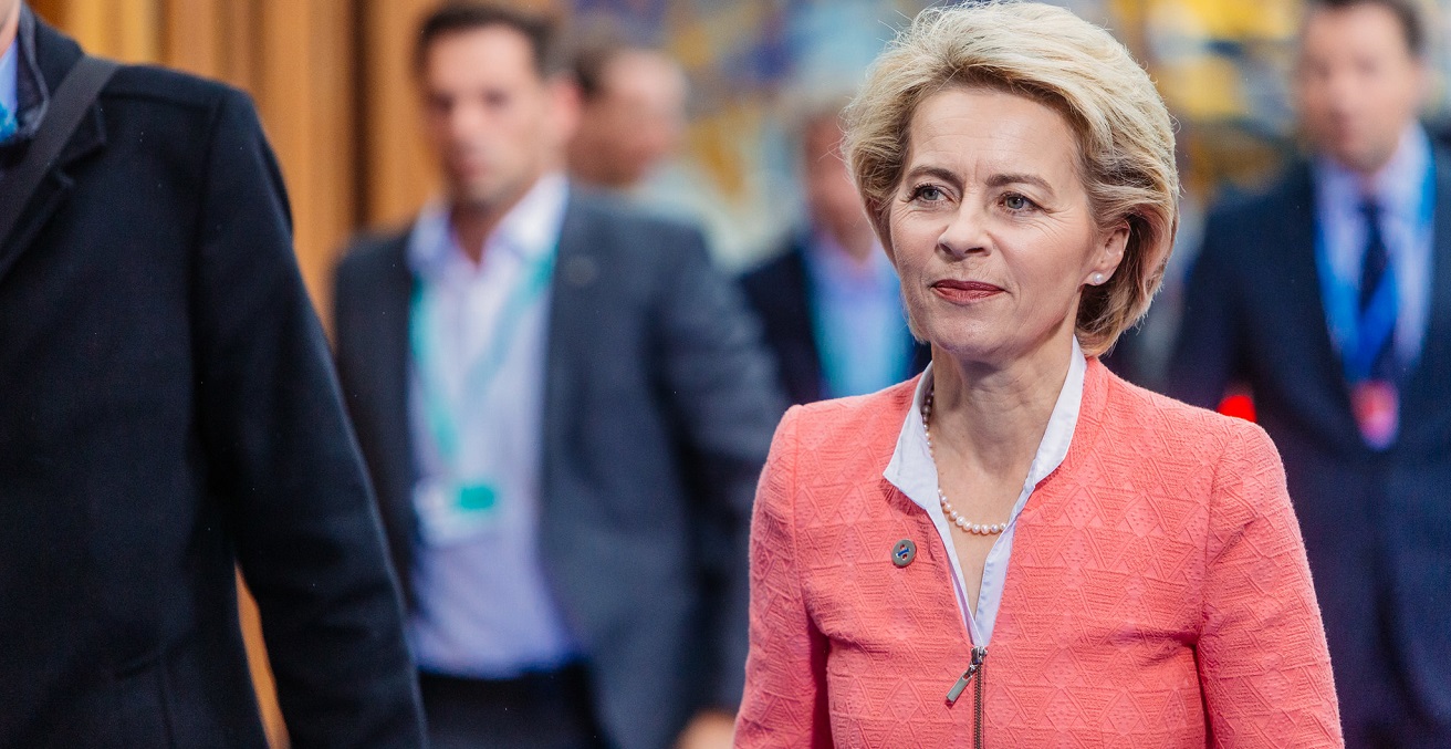 European Commission President Ursula Von der Leyen.  Source: Arno Mikkor https://bit.ly/37YiqtH