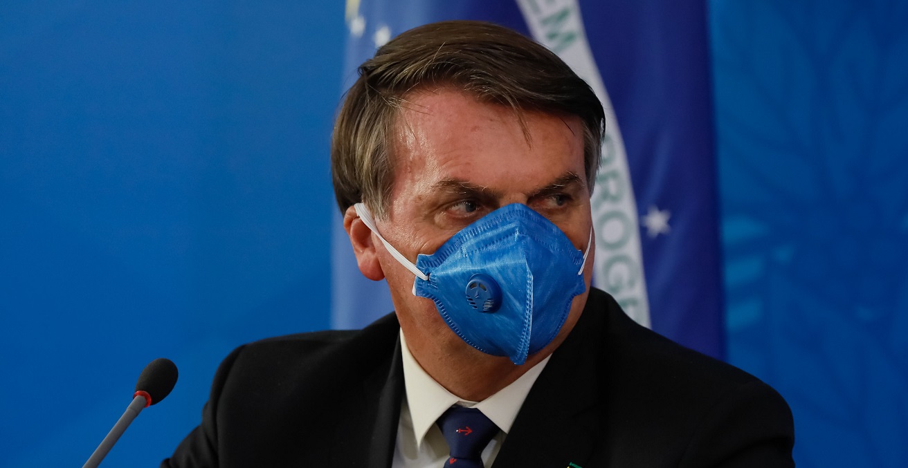 Press conference of the President of the Republic, Jair Bolsonaro and Minister of Health, Luiz Henrique Mandetta. Source: Isac Nóbrega https://bit.ly/335v8WT