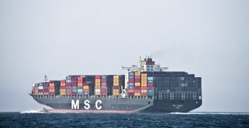 Massive container freight ship MSC TOMOKO PANAMA
Photo: Mike Baird, https://bit.ly/31hE9Kd