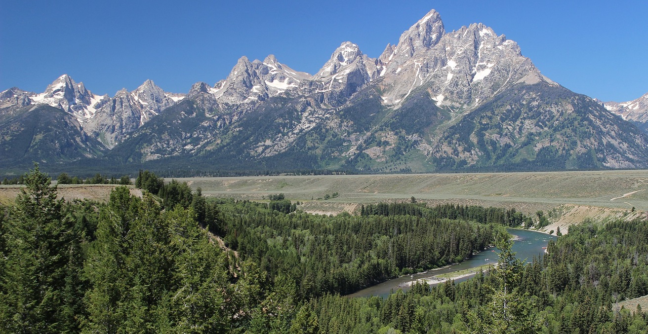 Teton Range, Wyoming
Source: Miguel Hermoso Cuesta, https://bit.ly/2FCumYf