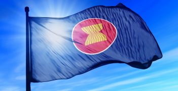 ASEAN flag. Source: Shutterstock.