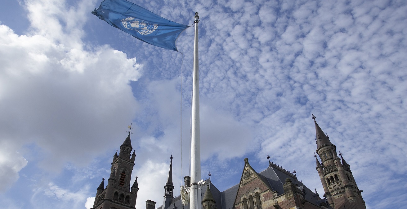 The Peace Palace in The Hague (Netherlands), seat of the International Court of Justice. Source: Netherlands UN https://bit.ly/3ahdTpp