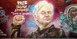 Picture of Free Assange graffiti. Source: duncan c https://bit.ly/2VkaRIn