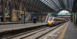 Deserted King's Cross in London. Source: Justin Perkins https://bit.ly/3bqQi4t