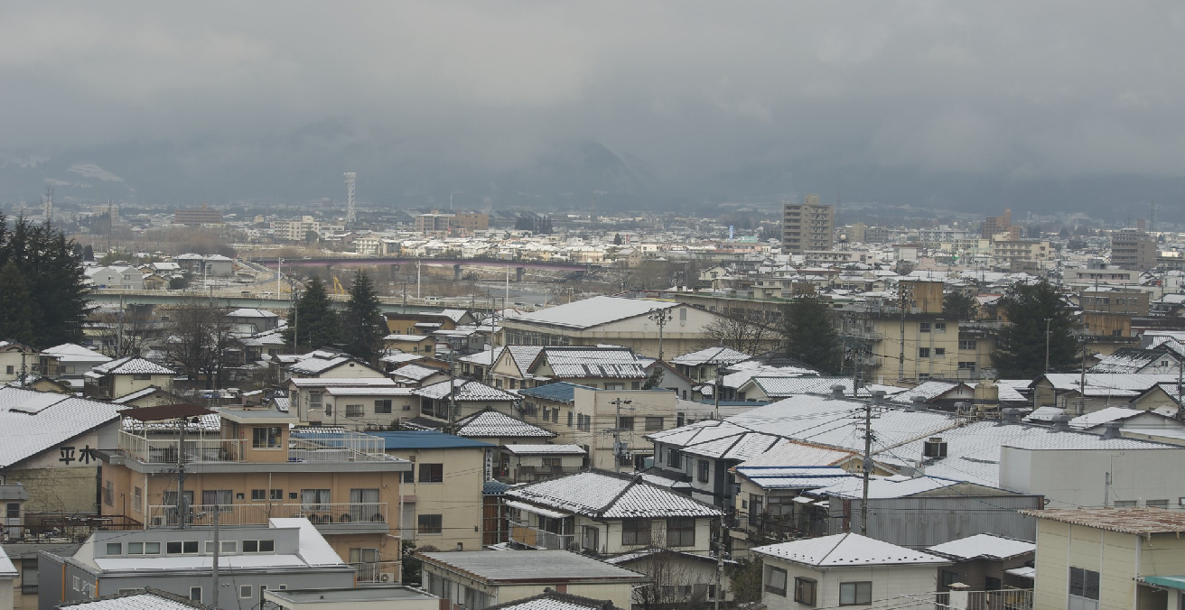 Fukushima-Stadt. Source: pazubox https://bit.ly/37IJE8w