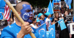 Anti-China protest outside White House. Source: Malcolm Brown https://bit.ly/3ddwDHT